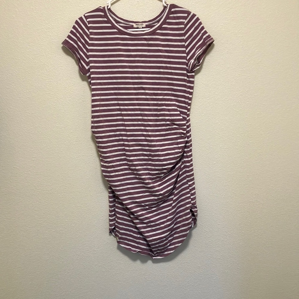 Size extra large heart and hips, maternity dress